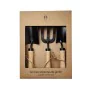 Kit de herramientas de jardinería Home ESPRIT 3 Piezas Marrón Negro Acero de Home ESPRIT, Juegos de herramientas - Ref: S3054...