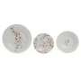 Conjunto de Louça Home ESPRIT Branco Verde Cor de Rosa Porcelana 18 Peças 27 x 27 x 2 cm de Home ESPRIT, Louças combinadas - ...