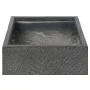 Set of Planters Home ESPRIT Dark grey Fibreglass Magnesium 44,5 x 44,5 x 43 cm (3 Units) by Home ESPRIT, Cachepots - Ref: S30...