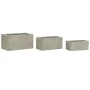 Planter Home ESPRIT Beige Fibreglass Magnesium 74,5 x 37,5 x 37,5 cm by Home ESPRIT, Window Boxes - Ref: S3054521, Price: 134...