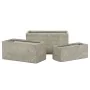 Planter Home ESPRIT Beige Fibreglass Magnesium 74,5 x 37,5 x 37,5 cm by Home ESPRIT, Window Boxes - Ref: S3054521, Price: 134...