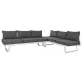 Conjunto de sofá e mesa Home ESPRIT Metal 130 x 68 x 65 cm de Home ESPRIT, Sofás - Ref: S3054529, Preço: 874,89 €, Desconto: %