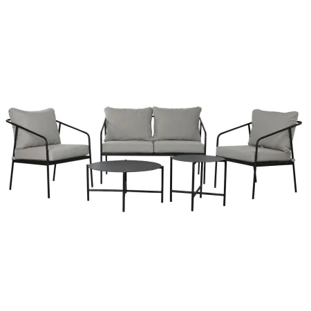 Conjunto de Mesa, Banco e 2 Cadeiras Home ESPRIT Aço 121 x 70 x 75 cm de Home ESPRIT, Sofás - Ref: S3054530, Preço: 506,11 €,...