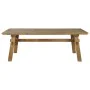 Dining Table Home ESPRIT Brown Natural Wood Pine 220 x 100 x 76 cm by Home ESPRIT, Dining Tables - Ref: S3054541, Price: 516,...