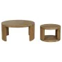 Set of 2 tables Home ESPRIT Wood 99 x 99 x 48 cm by Home ESPRIT, Tables - Ref: S3054543, Price: 645,95 €, Discount: %