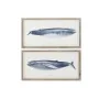 Cadre Home ESPRIT Baleine 70 x 2,5 x 35 cm (2 Unités) de Home ESPRIT, Impressions sur toile - Réf : S3054552, Prix : 61,83 €,...