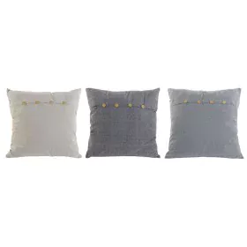 Cushion Home ESPRIT Blue Beige Mediterranean 60 x 20 x 60 cm (3 Units) by Home ESPRIT, Cushions - Ref: S3054589, Price: 30,32...