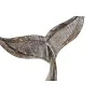 Figurine Décorative Home ESPRIT Blanc Naturel méditerranéen Décapé 25 x 6 x 33 cm (2 Unités) de Home ESPRIT, Objets de décora...