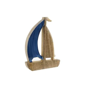 Decorative Figure Home ESPRIT Blue Natural Mediterranean 17 x 2,5 x 25 cm by Home ESPRIT, Ornaments - Ref: S3054604, Price: 9...