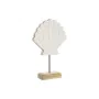 Figura Decorativa Home ESPRIT Blanco Natural Concha Mediterráneo 18 x 5 x 28 cm de Home ESPRIT, Adornos - Ref: S3054608, Prec...