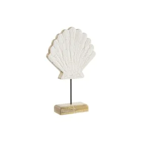 Figura Decorativa Home ESPRIT Blanco Natural Concha Mediterráneo 18 x 5 x 28 cm de Home ESPRIT, Adornos - Ref: S3054608, Prec...