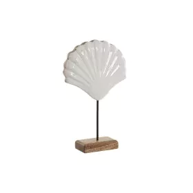 Figura Decorativa Home ESPRIT Blanco Natural Concha Mediterráneo 17 x 5 x 29 cm de Home ESPRIT, Adornos - Ref: S3054609, Prec...