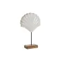 Figura Decorativa Home ESPRIT Branco Natural Concha Mediterrâneo 17 x 5 x 29 cm de Home ESPRIT, Adornos - Ref: S3054609, Preç...