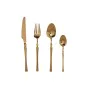 Cutlery Home ESPRIT Golden Stainless steel 3 x 1,5 x 15 cm 16 Pieces by Home ESPRIT, Cutlery sets - Ref: S3054620, Price: 41,...