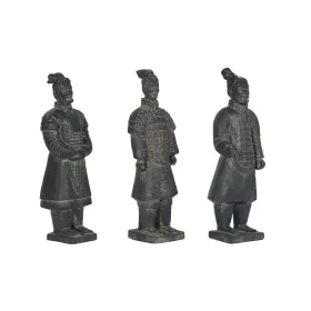 Figurine Décorative Home ESPRIT Gris Guerrier 18,5 x 16,5 x 57 cm (3 Unités) de Home ESPRIT, Objets de décoration - Réf : S30...