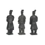 Figura Decorativa Home ESPRIT Cinzento Guerreiro 18,5 x 16,5 x 57 cm (3 Unidades) de Home ESPRIT, Adornos - Ref: S3054626, Pr...