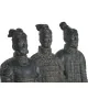 Figura Decorativa Home ESPRIT Cinzento Guerreiro 18,5 x 16,5 x 57 cm (3 Unidades) de Home ESPRIT, Adornos - Ref: S3054626, Pr...