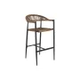 Sgabello Home ESPRIT Marrone Nero Alluminio Rattan 52 x 55 x 105 cm di Home ESPRIT, Sgabelli da bar - Rif: S3054633, Prezzo: ...