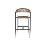 Stool Home ESPRIT Brown Black Aluminium Rattan 52 x 55 x 105 cm by Home ESPRIT, Barstools - Ref: S3054633, Price: 119,05 €, D...