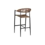 Sgabello Home ESPRIT Marrone Nero Alluminio Rattan 52 x 55 x 105 cm di Home ESPRIT, Sgabelli da bar - Rif: S3054633, Prezzo: ...