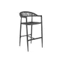 Stool Home ESPRIT Black Dark grey Aluminium Rattan 52 x 55 x 105 cm by Home ESPRIT, Barstools - Ref: S3054636, Price: 119,05 ...