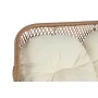 Tisch mit 3 Sesseln Home ESPRIT Weiß Schwarz Beige Metall Kristall Synthetischer Rattan 130 x 76 x 83 cm von Home ESPRIT, Sof...