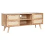 Mueble de TV Home ESPRIT Natural Metal Madera de caucho 120 x 30 x 48 cm de Home ESPRIT, Mesas y soportes para TV - Ref: S305...