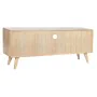 Mueble de TV Home ESPRIT Natural Metal Madera de caucho 120 x 30 x 48 cm de Home ESPRIT, Mesas y soportes para TV - Ref: S305...