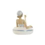 Figurine Décorative Home ESPRIT Blanc Bleu ciel méditerranéen 17,5 x 10 x 10,5 cm (2 Unités) de Home ESPRIT, Objets de décora...