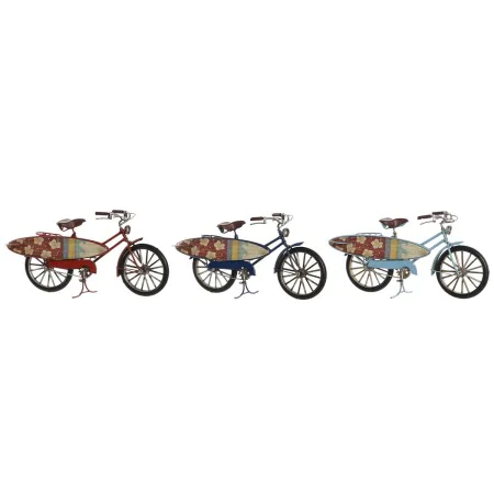 Statua Decorativa Home ESPRIT 27 x 9,5 x 14,5 cm (3 Unità) Bicicletta di Home ESPRIT, Soprammobili - Rif: S3054690, Prezzo: 4...