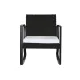 Ensemble Table + 2 Chaises Home ESPRIT Noir Acier 59 x 61,5 x 74 cm de Home ESPRIT, Fauteuils - Réf : S3054724, Prix : 160,23...