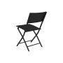 Tavolo con 2 sedie Home ESPRIT Nero Acciaio rattan sintetico 58 x 58 x 71,5 cm di Home ESPRIT, Tavoli standard - Rif: S305472...