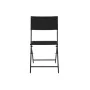 Tavolo con 2 sedie Home ESPRIT Nero Acciaio rattan sintetico 58 x 58 x 71,5 cm di Home ESPRIT, Tavoli standard - Rif: S305472...