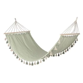 Hanging Hammock Home ESPRIT Green 200 x 100 x 5 cm by Home ESPRIT, Hammocks - Ref: S3054727, Price: 35,62 €, Discount: %