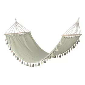 Hanging Hammock Home ESPRIT Green 200 x 100 x 5 cm by Home ESPRIT, Hammocks - Ref: S3054727, Price: 31,21 €, Discount: %