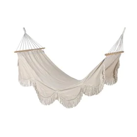 Hanging Hammock Home ESPRIT White Fringe 200 x 100 x 5 cm by Home ESPRIT, Hammocks - Ref: S3054729, Price: 47,95 €, Discount: %