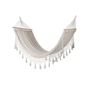 Hanging Hammock Home ESPRIT White 100 x 200 x 5 cm by Home ESPRIT, Hammocks - Ref: S3054730, Price: 115,37 €, Discount: %