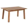 Conjunto de Mesa com 3 Poltronas Home ESPRIT Castanho Cinzento Acácia 120 x 72 x 75 cm de Home ESPRIT, Sofás - Ref: S3054736,...