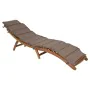 Sun-lounger Home ESPRIT Brown Beige 191 x 54 x 61 cm by Home ESPRIT, Sunloungers - Ref: S3054737, Price: 140,84 €, Discount: %