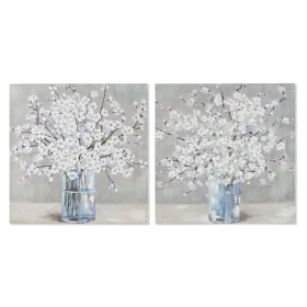 Bild Home ESPRIT Shabby Chic Blumenvase 80 x 3 x 80 cm (2 Stück) von Home ESPRIT, Leinwanddrucke - Ref: S3054740, Preis: 62,1...