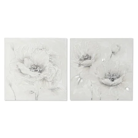 Quadro Home ESPRIT Shabby Chic 80 x 3 x 80 cm (2 Unità) di Home ESPRIT, Stampe e quadri su tela - Rif: S3054741, Prezzo: 57,8...