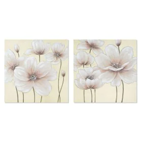 Painting Home ESPRIT Shabby Chic 80 x 3 x 80 cm (2 Units) by Home ESPRIT, Prints on Canvas - Ref: S3054744, Price: 67,80 €, D...