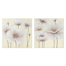 Painting Home ESPRIT Shabby Chic 80 x 3 x 80 cm (2 Units) by Home ESPRIT, Prints on Canvas - Ref: S3054744, Price: 67,80 €, D...