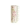 Conjunto de Chávenas de Café Home ESPRIT Branco Cor de Rosa Lilás Metal Bambu Dolomite 260 ml de Home ESPRIT, Canecas - Ref: ...