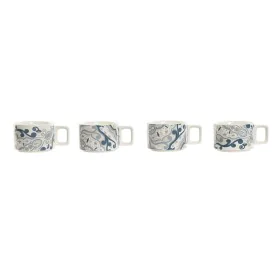 Set di Tazze da Caffè Home ESPRIT Beige Grigio Rosa Lilla Metallo Bambù Dolomite 260 ml di Home ESPRIT, Tazze - Rif: S3054755...