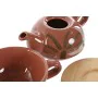 Teiera Home ESPRIT Bianco Beige Terracotta Rosa chiaro Dolomite 750 ml (2 Unità) di Home ESPRIT, Servizio da tè e caffè - Rif...