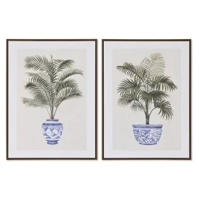 Quadro Home ESPRIT Palme Coloniale 60 x 4 x 80 cm (2 Unità) di Home ESPRIT, Stampe e quadri su tela - Rif: S3054772, Prezzo: ...