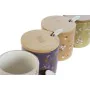 Sugar Bowl DKD Home Decor Green Pink Mustard Lilac Bamboo Dolomite 7,5 x 7,5 x 7,5 cm (4 Units) by DKD Home Decor, Sugar and ...