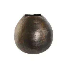 Vaso DKD Home Decor Bronce Dorato Alluminio Finitura invecchiata 34 x 33 x 33 cm di DKD Home Decor, Vasi - Rif: S3054832, Pre...