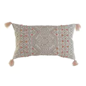 Cuscino Home ESPRIT Crema Rosa chiaro 50 x 15 x 30 cm di Home ESPRIT, Cuscini decorativi - Rif: S3054875, Prezzo: 21,65 €, Sc...